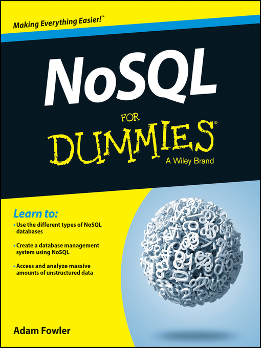 Title details for NoSQL For Dummies by Adam Fowler - Available
